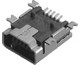 MINI 5P母180°貼片式 (2)